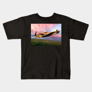 Bf109 Pink Victory Kids T-Shirt